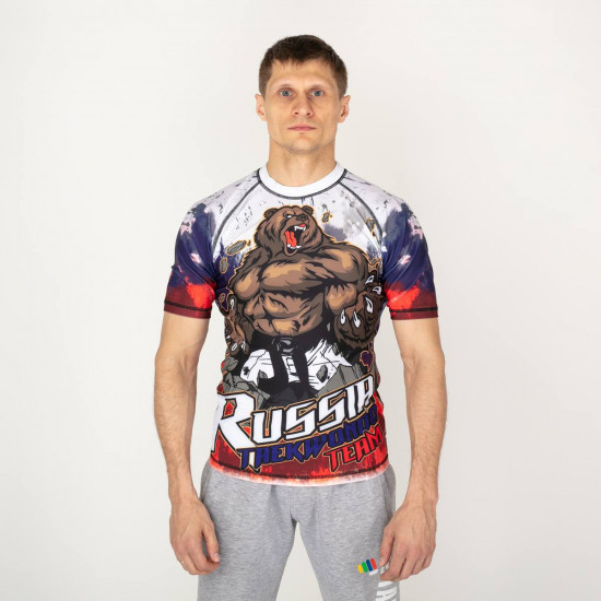 Рашгард MAXPRO с короткими рукавами Медведь